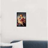 Trinx 58_Raphael Colonna Madonna Family Fine Art Realism Romantic Artwork Michelangelo Prints Biblical Drawings Portrait Painting Wall Art Renaissance Poste | Wayfair