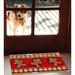Toland Home Garden Gingerbread Men 30 in. x 18 in. Non-Slip Door Mat in Brown/Pink/Red | Wayfair 800099