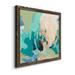 Latitude Run® Soft Serve I-Premium Framed Canvas - Ready To Hang Canvas, Solid Wood in Black/Blue/Green | 27.5 H x 27.5 W x 1.5 D in | Wayfair