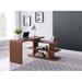 Orren Ellis Marii L-Shape Desk Wood in Brown | 29.92 H x 53.15 W x 19.69 D in | Wayfair D32E6A6891A44A8EA32F959EE85ACE9D