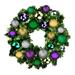 The Holiday Aisle® Lighted Wreath in Green/White/Yellow | 8 H x 36 W x 36 D in | Wayfair F03DD4533433479F8F810CF903C873FC