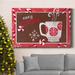 The Holiday Aisle® Cozy Cocoa Christmas Collection A Premium Gallery Wrapped Canvas - Ready To Hang Canvas, in White | 36 H x 24 W x 1 D in | Wayfair