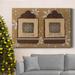 The Holiday Aisle® Tags Premium Gallery Wrapped Canvas - Ready To Hang Canvas, Solid Wood in White | 36 H x 24 W x 1 D in | Wayfair