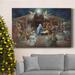 The Holiday Aisle® The Nativity Premium Gallery Wrapped Canvas - Ready To Hang Canvas, Solid Wood in Blue | 12 H x 8 W x 1 D in | Wayfair