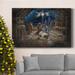 Rebrilliant Levander One Night In Bethlehem - Wrapped Canvas Painting Canvas, Solid Wood in White | 24 H x 36 W x 1 D in | Wayfair