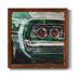 Red Barrel Studio® Sportscar Collection III-Premium Framed Print - Ready To Hang Paper, in Black/Blue/Green | 17 H x 17 W x 1.5 D in | Wayfair