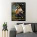 Trinx Girl w/ Baglama - I Think To Myself, What A Wonderful World Gallery Wrapped Canvas - People & Music Illustration Decor | Wayfair