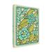 Red Barrel Studio® Gouache Florals II by Chariklia Zarris - Wrapped Canvas Graphic Art Canvas, in Blue/Brown/Green | 19 H x 14 W x 2 D in | Wayfair