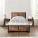 Trent Austin Design® Kempst Steel Platform 3 Piece Bedroom Set Wood/Metal in Brown | Twin | Wayfair F8E9E0C9BA984796B80ACF9523365AC0