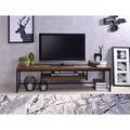 17 Stories TV Stand for TVs up to 60" Wood in Brown | Wayfair B3ADDB0C0A9F40D8B035355263B384CB