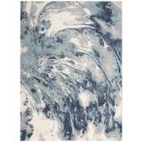 Blue 26 x 0.71 in Area Rug - Orren Ellis Miep American Manor Polypropylene Area Rug Polypropylene | 26 W x 0.71 D in | Wayfair