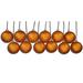 The Holiday Aisle® Solid Ball Ornament Plastic in Orange | 12 H x 2.75 W x 2.75 D in | Wayfair 9D4A1D4EFE854594A16D95C6094626F8