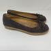 Michael Kors Shoes | Michael Kors Espadrilles Leather Flats Sz 10 | Color: Brown | Size: 10