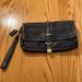 Coach Bags | Coach Large Leather Wristlet | Color: Black | Size: 10 Long 6 High