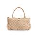 Gucci Bags | Gucci D-Ring Tote In Gg Canvas With Gold Metallic Leather Trim | Color: Gold/Tan | Size: Os