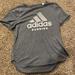 Adidas Tops | Adidas Climalite Running T-Shirt | Color: Gray/White | Size: M