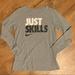 Nike Shirts & Tops | Boys Long Sleeve Nike Tee Shirt | Color: Gray | Size: Lb