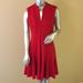 Jessica Simpson Dresses | Jessica Simpson Red Ponte Knit Dress | Color: Red | Size: 6