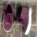 Converse Shoes | Converse Unisex Plum Suede Lace Sneakers M5.5 W7 | Color: Purple | Size: W7 Men5.5