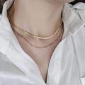 Free People Jewelry | Gold Snake Necklace Layered | Color: Gold | Size: Os