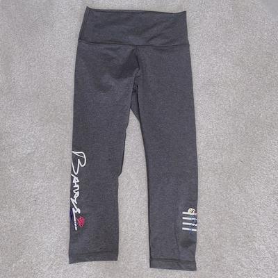 Lululemon Athletica Pants & Jumpsuits | Lulu Lemon X Barry’s Grey Capri Workout Leggings | Color: Gray | Size: M