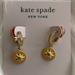 Kate Spade Jewelry | Kate Spade Nautical Star Charm Huggie Hoop Earrings | Color: Blue/Gold | Size: Os