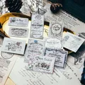 Lychee Life-Autocollants vintage pour scrapbooking étiquettes imprimées pour journal intime