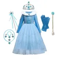 Costume de princesse reine des neiges 2 pour filles robe de reine des neiges pour enfants