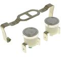 Thermostats 210°+260° pour Seche-linge Bauknecht, Seche-linge Laden, Seche-linge Whirlpool,