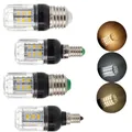 Ampoule LED Maïs 5730 SMD 110V 220V DC 12V 24V Inda E14 E12 E26 27 Gible 7W Lampe