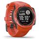 Garmin [ Renewed ] Instinct , Rugged GPS Smartwatch, Built-in Sports Apps, Ultratough Design Features, Red (Renewed)