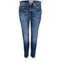 Marc O' Polo Denim Boyfriend Jeans Modell "Freja" aus Organic Cotton-Mix Damen multi/mid blue marble, Gr. 28-30, Baumwolle