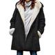 Dokotoo Winter Coats Women Faux Fur Long Sleeve Lapel Collar Oversized Coat Duffle Coats for Women