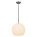 Access Lighting Nitrogen 14 Inch Large Pendant - 23952-BS/OPL