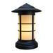 Arroyo Craftsman Newport 13 Inch Tall 1 Light Outdoor Pier Lamp - NC-9L-GW-BK