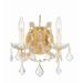 Crystorama Maria Theresa 12 Inch Wall Sconce - 4472-GD-CL-S