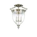 Hudson Valley Lighting Hanover 11 Inch 3 Light Semi Flush Mount - 140-PN