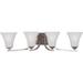 Maxim Lighting Aurora 29 Inch 4 Light Bath Vanity Light - 20101FTSN