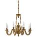 Metropolitan Lighting Cast Brass 33 Inch 8 Light Chandelier - N700408
