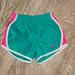 Nike Bottoms | Nike Dri-Fit Running Shorts Girls Size 5 Green Pink | Color: Green/Pink | Size: 5g