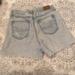 American Eagle Outfitters Shorts | American Eagle Outfitters Womens Jean Shorts Distressed Sz 2 | Color: Gray | Size: 2