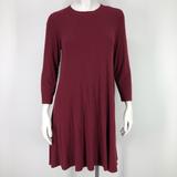 American Eagle Outfitters Dresses | American Eagle M Ribbed Dress Soft & Sexy Maroon | Color: Purple/Red | Size: M