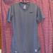 Nike Tops | Nike Pro Fitted Gray Tee | Color: Gray | Size: L