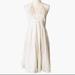 J. Crew Dresses | J Crew Yellow Striped Halter Midi Dress Sz 12 | Color: Cream/Yellow | Size: 12