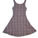 American Eagle Outfitters Dresses | American Eagle Womens Boho Dress Xxs Cut-Out Back | Color: Gray | Size: Xxs