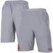 Men's Under Armour Gray Wisconsin Badgers 2021 Sideline Woven Shorts