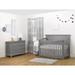 Sorelle Finley Lux 4-in-1 Convertible Crib Wood in Gray | 46 H x 59 W in | Wayfair 105-WG