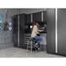 NewAge Products 9 Piece Garage Storage Cabinet System Set, Steel in Black | 84.75 H x 192 W x 24 D in | Wayfair 40468