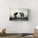 Foundry Select Texas Longhorns by Debra Van Swearingen - Wrapped Canvas Photograph Canvas in Black/White | 8 H x 12 W x 1.25 D in | Wayfair