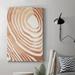 Loon Peak® Wood Grain Suminagashi IV Premium Gallery Wrapped Canvas - Ready To Hang Canvas in Black/Blue/Green | 27 H x 18 W x 1 D in | Wayfair